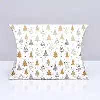 Коробка складная, подарочная новогодняя &laquo;Зимний лес&raquo; 15&times;11&times;3 см