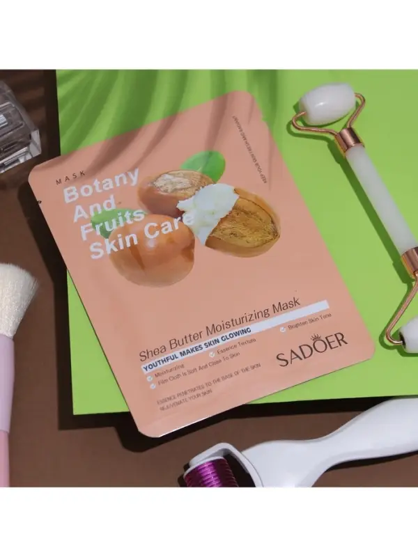 Тканевая маска для лица с маслом ши