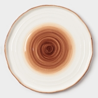 Тарелка плоская Magistro "Wood" 25см 25,3х1,8 см