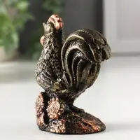 Фигура "Золотой петух" 9,7х8х5 см
