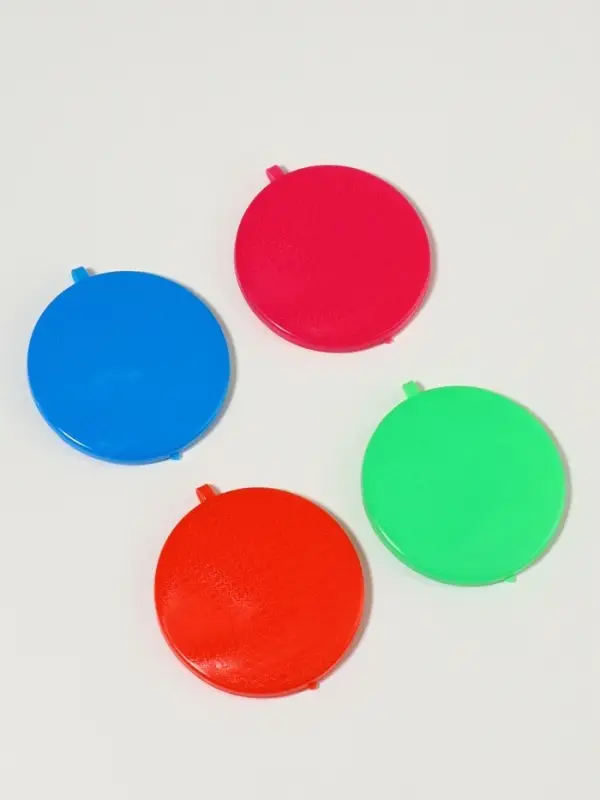 Зеркало складное &laquo;Цветы&raquo;, d=6 см, МИКС