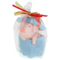 Свеча &laquo;Сюрприз&raquo;, синяя