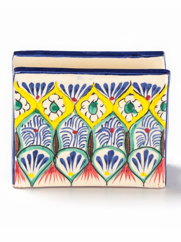 Салфетница керамическая Риштанская керамика