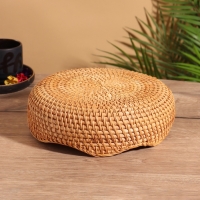 Корзина для фруктов плетёная 25х25х8 см, ротанг