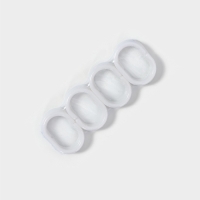 Штора для ванной &laquo;Осень&raquo;, с люверсами, с утяжелителями, PEVA, 180&times;180 см, белая