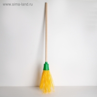 Метла полипропиленовая &laquo;Малыш&raquo;, с черенком, малая, 95 см, цвет МИКС