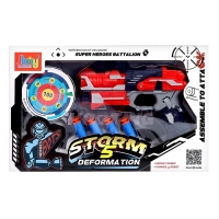 Робот &laquo;Бластер&raquo;, трансформируется, стреляет мягкими пулями