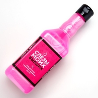 Гель для душа во флаконе виски &laquo;Слёзы бывших&raquo;, 500 мл, аромат клубничного мороженого, Новый Год