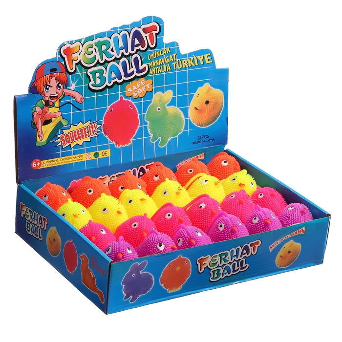 Ёжка &laquo;Цыплёнок&raquo; световая, цвета МИКС