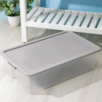 Контейнер для хранения с крышкой Porter, 32 л, 64&times;41,5&times;17,5 см, цвет дымчато-серый