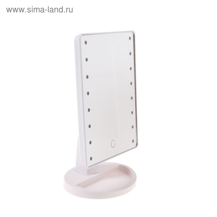 Зеркало ENERGY EN-704, подсветка, 26 х 17 х 12 см, 4хАА