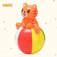 Неваляшка &laquo;Весёлые зверюшки&raquo;, МИКС