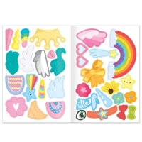 Книга с наклейками &laquo;Поняшки и милашки. Создай свою милашку&raquo;, 12 стр., 68 наклеек