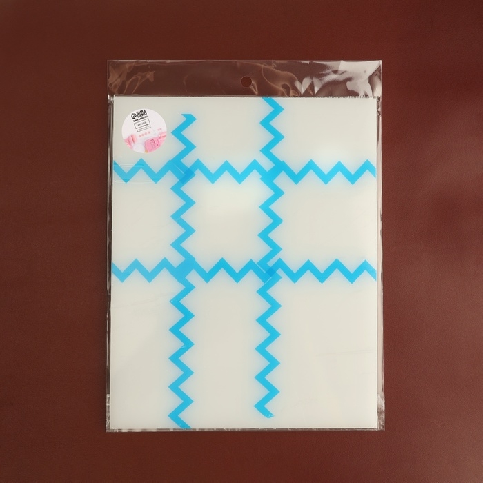 Доска-плита для пробойников и работы с кожей, 24 &times; 19 &times; 0,5 см, цвет белый