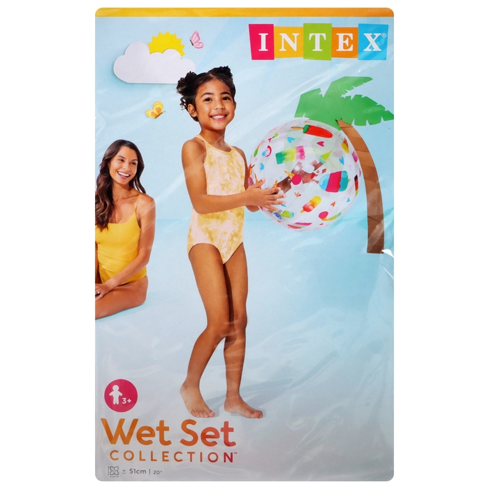 Мяч пляжный &laquo;Узоры&raquo;, d=51 см, от 3 лет, цвет МИКС, 59040NP INTEX