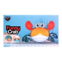 Заводная игрушка &laquo;Весёлый крабик&raquo;, цвета МИКС
