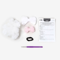 Набор для вязания крючком. Амигуруми: мягкая игрушка своими руками &laquo;Зайка&raquo;, 8 см