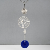 Подвеска от сглаза металл "Сова на дереве" 22 см