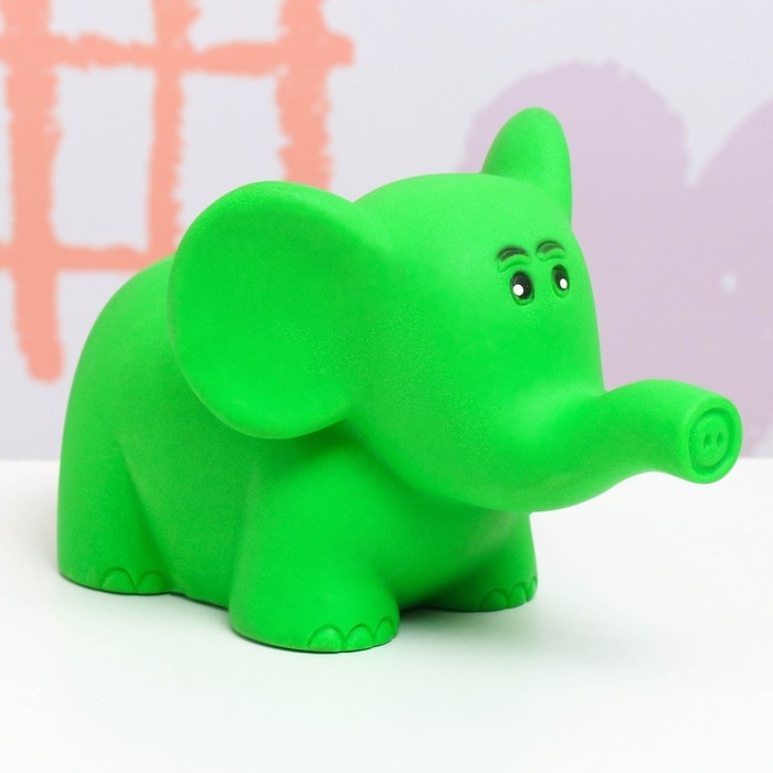 Набор игрушек для купания в ванне "Животные" 6 шт, 5 см