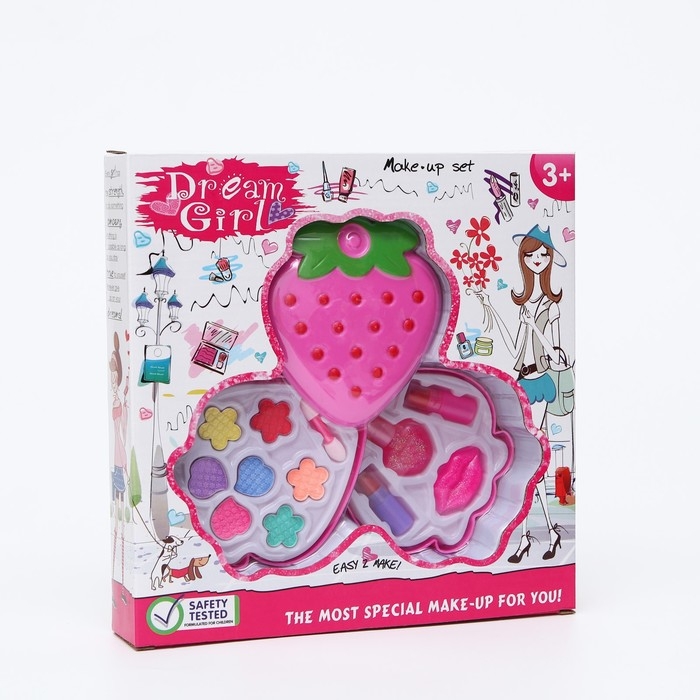 Набор косметики для девочки &laquo;Клубника&raquo;