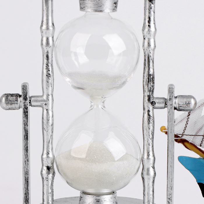 Песочные часы "Фрегат", сувенирные, 15.5 х 6.5 х 12.5 см