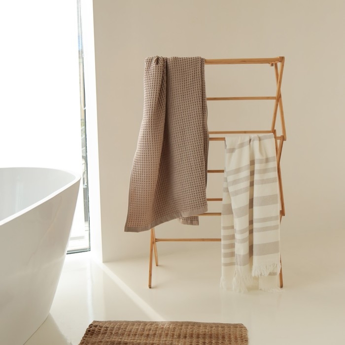 Сушилка для белья SL Home &laquo;Альберо&raquo;, напольная, складная, бамбук, 63,5&times;36,5&times;106,5 см