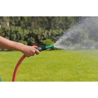 Набор: насадка для полива, коннектор, коннектор с аквастоп 1/2" (12 мм), адаптер 1/2"&minus;3/4" (12 мм&minus;19 мм), ABS&minus;пластик