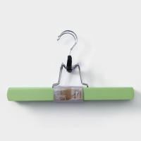 Вешалки для брюк и юбок LaDо́m Brillant, 30&times;17&times;2,4 см, 2 шт, деревянные, цвет фисташковый