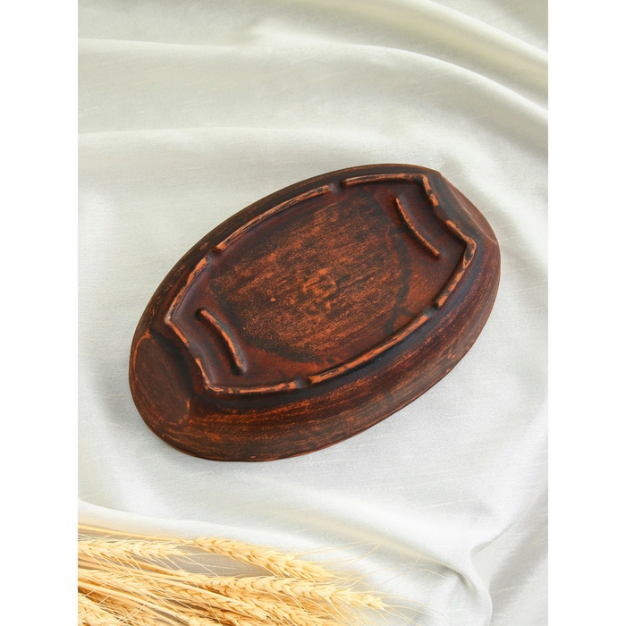 Сковорода &laquo;Холодец&raquo;, 1.5 л, красная глина