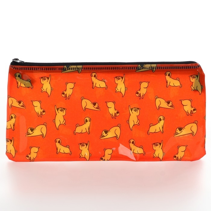 Пенал школьный мягкий плоский 9,5 х 20,5 ПВХ &laquo;1 сентября: Пупсики&raquo; МИКС