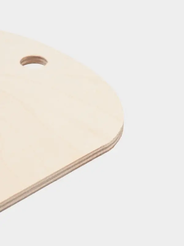 Доска разделочная сувенирная Дарим Красиво &laquo;С Новым годом! Семейного тепла&raquo;, дерево, 28&times;18&times;0.6 см, разноцветная