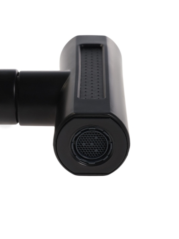 Аэратор ZEIN, 4 режима, повортный, универсальный переходник, черный