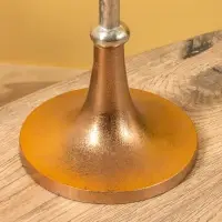 Подсвечник на 3 свечи "Якорь" алюминий 35х17,5х79 см