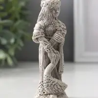 Фигура славянская богиня &laquo;Лада&raquo;, 10.5&times;4&times;3.5 см, серая