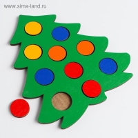 Мозаика &laquo;Ёлочка нарядная&raquo; с карточками в мешочке