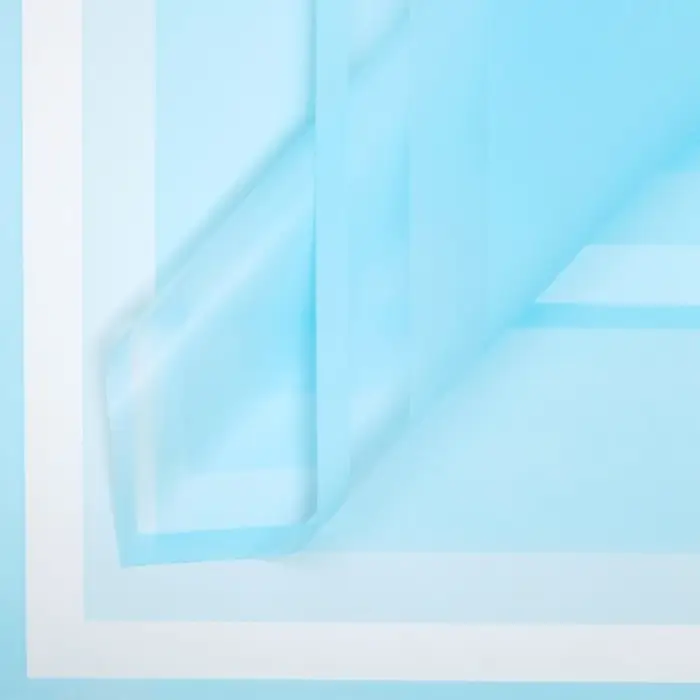 Пленка в листах, для цветов 57&times;57 см, светло-голубой