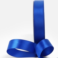 Лента атласная двухсторонняя №0329 20мм*25&plusmn;1м синий TR