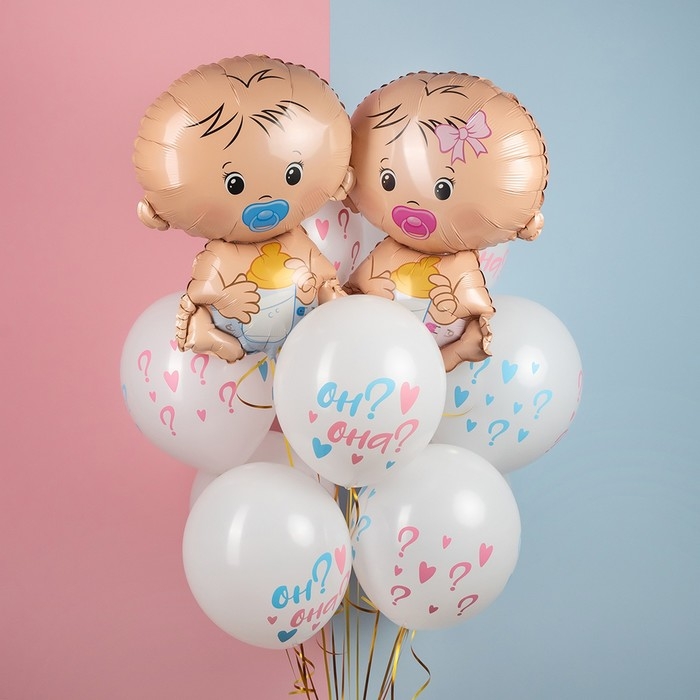 Шар фольгированный 26" &laquo;Малыш&raquo;, девочка