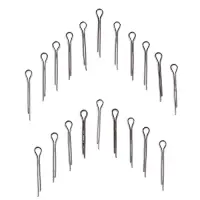 Шплинт О-образный для изготовления суставов игрушек, размер 1 шт. &mdash; 2.5&times;16 мм, набор 20 шт.