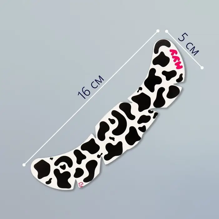 Переводная тату на тело чёрная &laquo;Веснушки. Пятна коровы&raquo;, 16&times;5 см