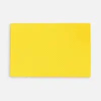 Наклейка тканевая Lunga, L, желтая