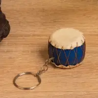 Сувенир брелок "Барабан" махагон, МИКС, 3,5х3,5х3 см