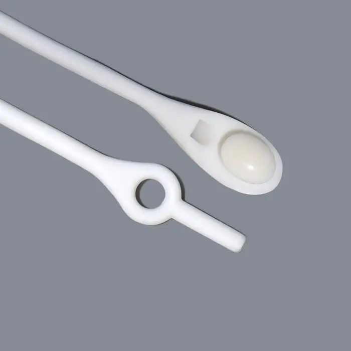 Набор шнурков для обуви, 6 шт., силиконовые, полукруглые, на застёжке, 4 мм, 11 см, белый