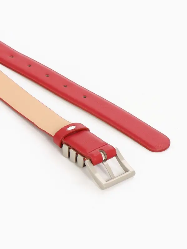 Ремень жен 05-01-02-01, Март2508, 2,8*0,3*110 см, без винта, пряж металл, 1 прокол,