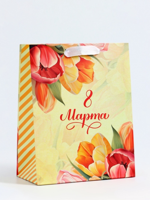 Пакет подарочный вертикальный &laquo;Яркий момент&raquo;, MS 18 х 23 х10 см