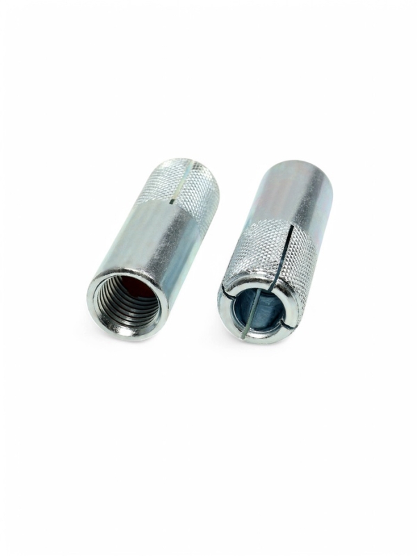 Анкер ТУНДРА, забиваемый, стальной, оцинкованный, М20х80 мм, 10 шт