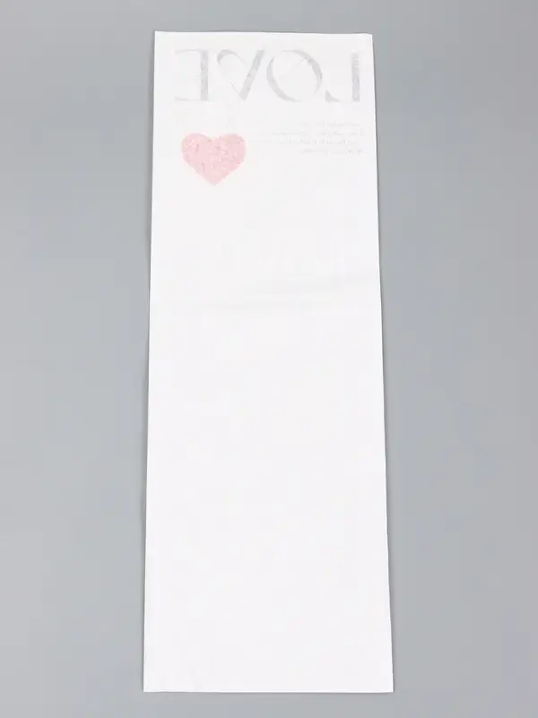 Пакет конус, для цветов, белый, 14&times;40 см