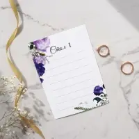 План рассадки гостей на свадьбу &laquo;Цветы&raquo;, 10.5&times;14.8 см