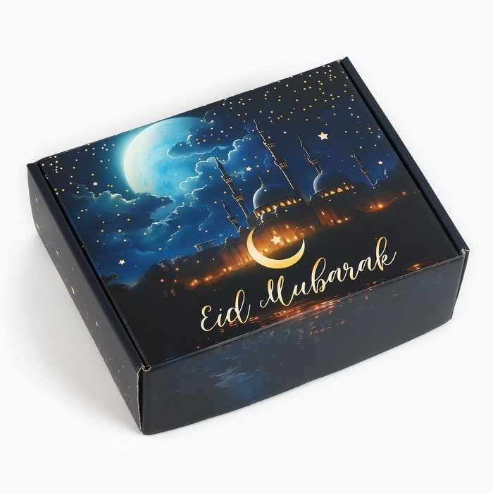 Коробка подарочная складная, упаковка, &laquo;Светлый праздник&raquo;, 27 х 21 х 9 см