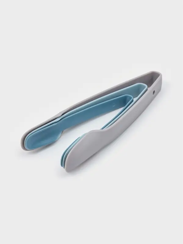 Набор щипцов 3 шт, 18,5;22;25 см, цвет голубой,синий,серый